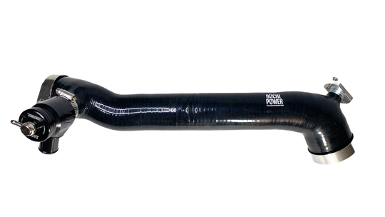 Polaris RZR XP PRO Turbo Silicone Boost Charge Tube with Blow Off Valve (2020 - 2021)